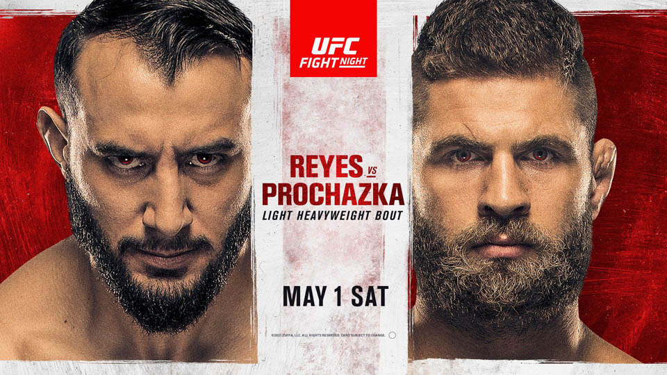 UFC格斗之夜：雷耶斯VS普罗哈兹卡赛事前瞻
