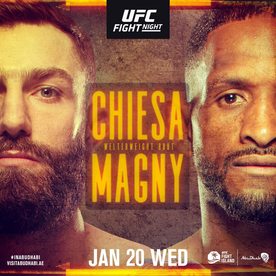 UFC格斗之夜：基耶萨 VS 马格尼赛事前瞻